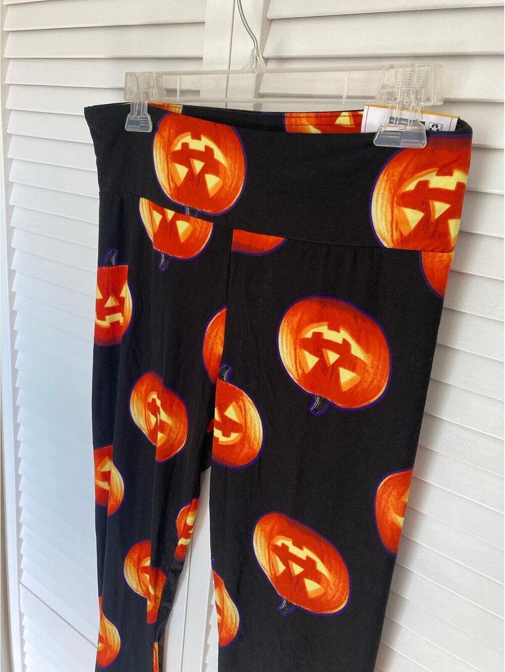 No Boundaries Halloween High Rise Ankle Leggings - Picture 2 of 4